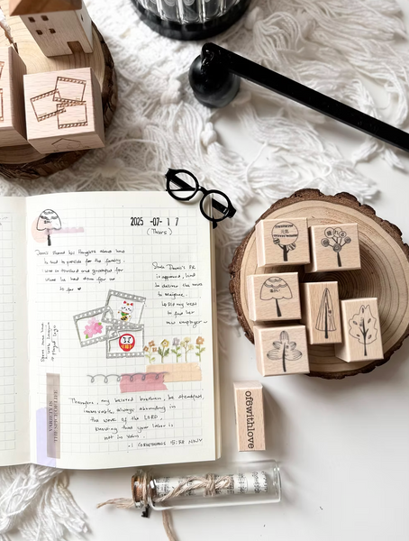 Chapter 1: Emotional Trees Rubber stamps - Of6withlove [Various Designs Available]