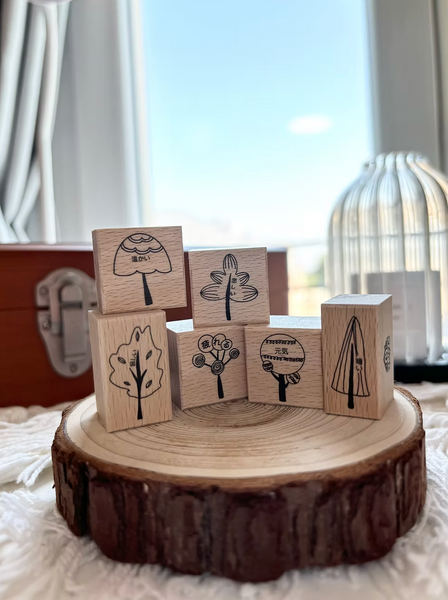 Chapter 1: Emotional Trees Rubber stamps - Of6withlove [Various Designs Available]