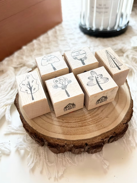 Chapter 1: Emotional Trees Rubber stamps - Of6withlove [Various Designs Available]