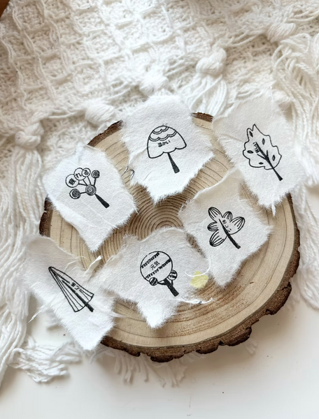 Chapter 1: Emotional Trees Rubber stamps - Of6withlove [Various Designs Available]