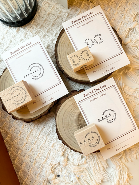 Mini Chapter Series: Echoes of Tomorrow Rubber stamps - Of6withlove [Various Designs Available]