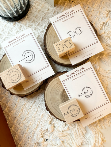 Mini Chapter Series: Echoes of Tomorrow Rubber stamps - Of6withlove [Various Designs Available]