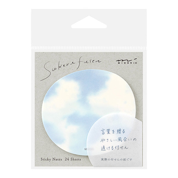 Midori Translucent Sticky Note Fusen 1 | 4 variants