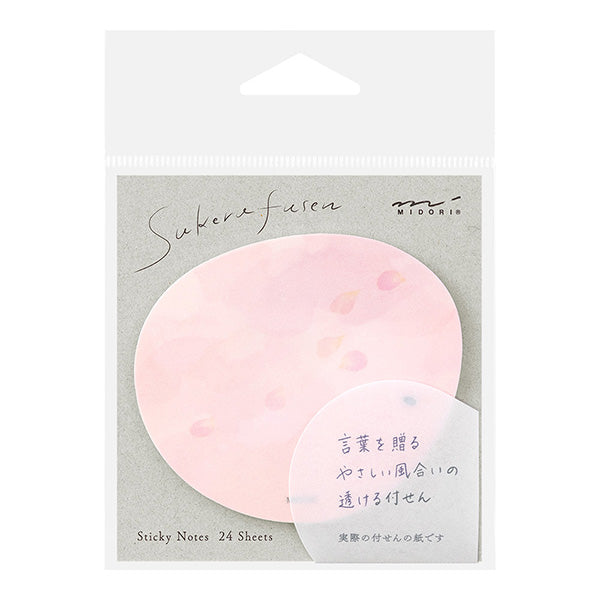 Midori Translucent Sticky Note Fusen 1 | 4 variants
