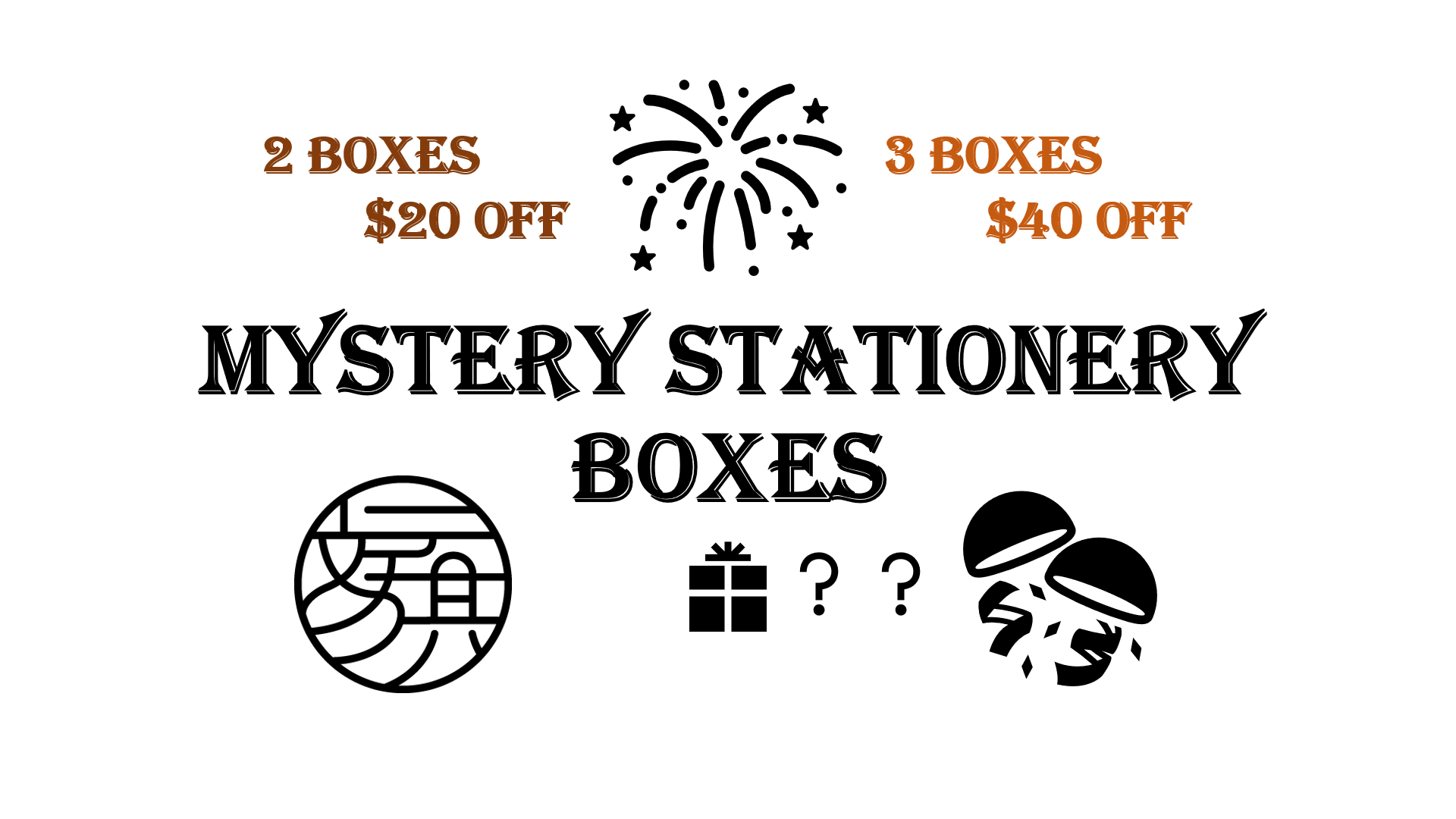 Mystery Stationery Boxes (please read the description fully)