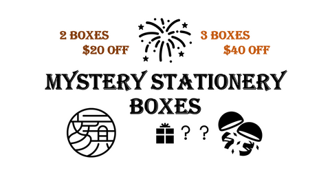 Mystery Stationery Boxes (please read the description fully)