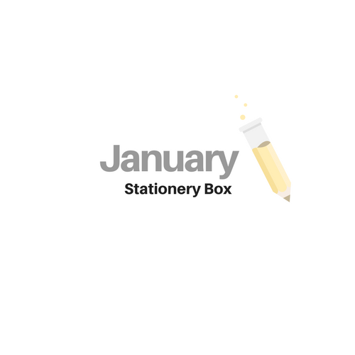 January 2021 Stationery Box *Not Subscription*