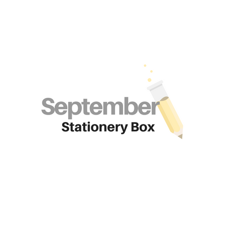 September 2021 Stationery Box (Color Will Vary) *Not Subscription*