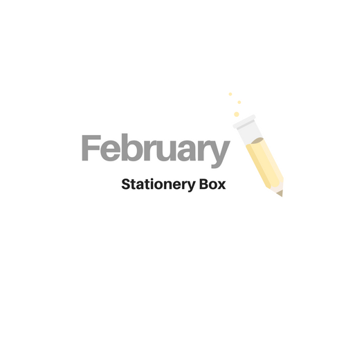 February Stationery Box 2022 *Not subscription*