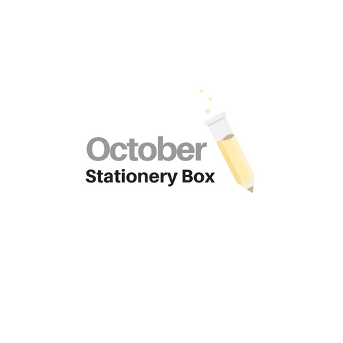 The Stationery Selection  October Box Review - the paper kind