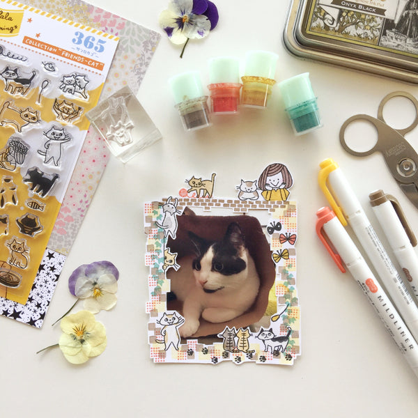 Sakuralala - 365 : Friends - Cat | Clear Stamp Set