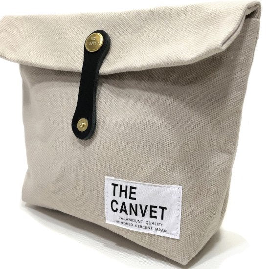 THE CANVET Pouch M - Beige