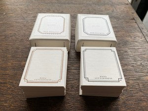 OEDA Letterpress Mini Card Box