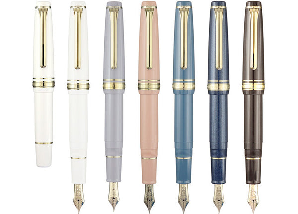 SAILOR Fountain Pen Professional Gear Slim Mini Gold Fountain Pen - NIGHT BLUE - MF（11-1503-342）