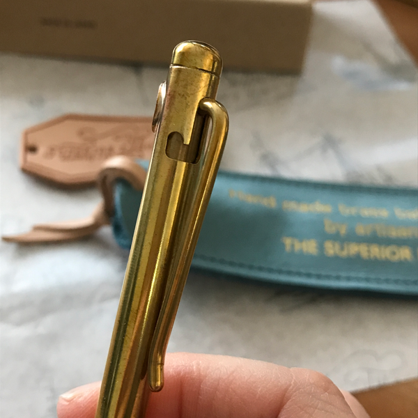 The Superior Labor - BG019 Handmade Brass Ballpoint Pen