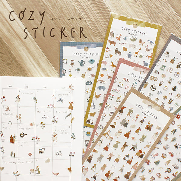 Sticker Set: Cozy Stickers series 1