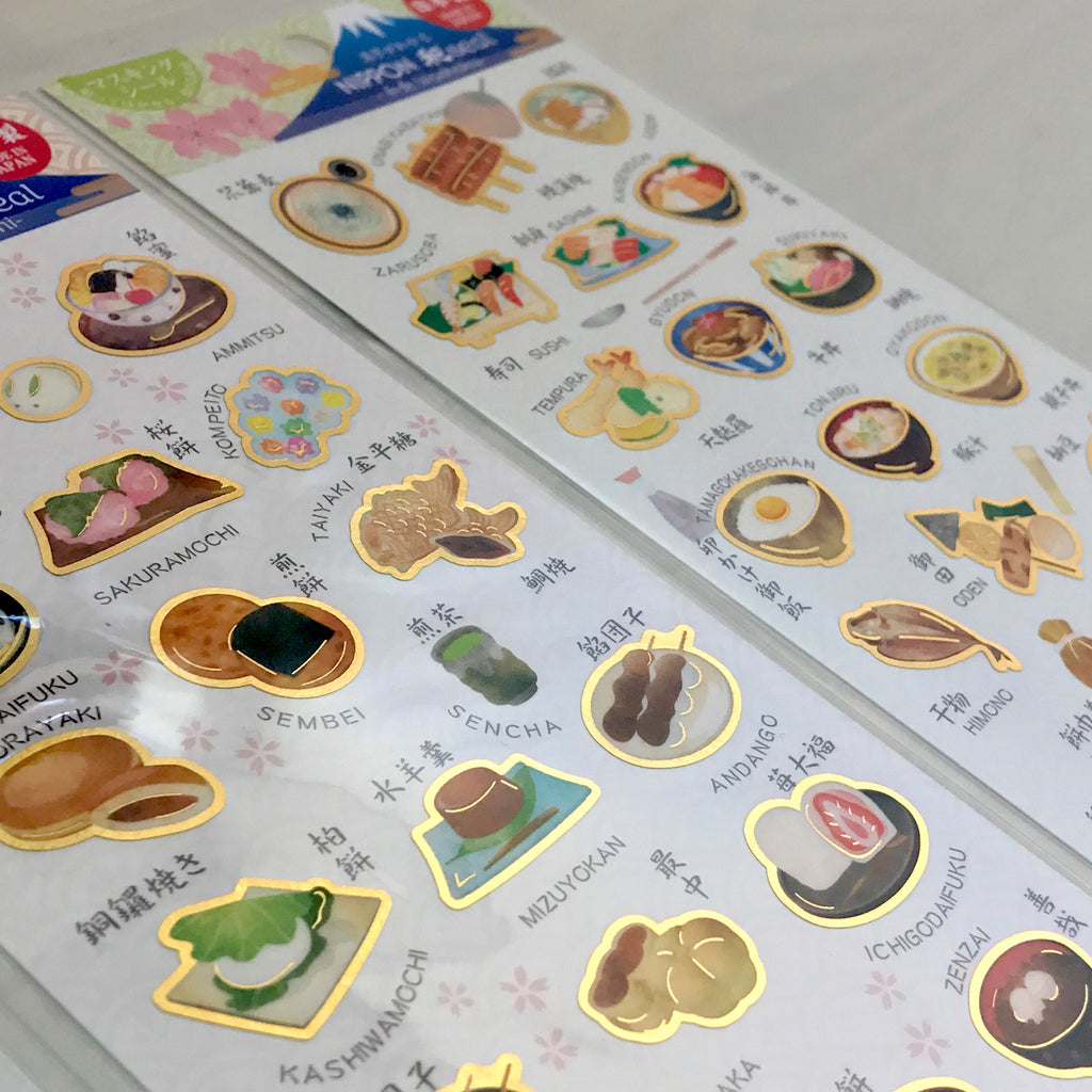 The Types of Japanese Stickers