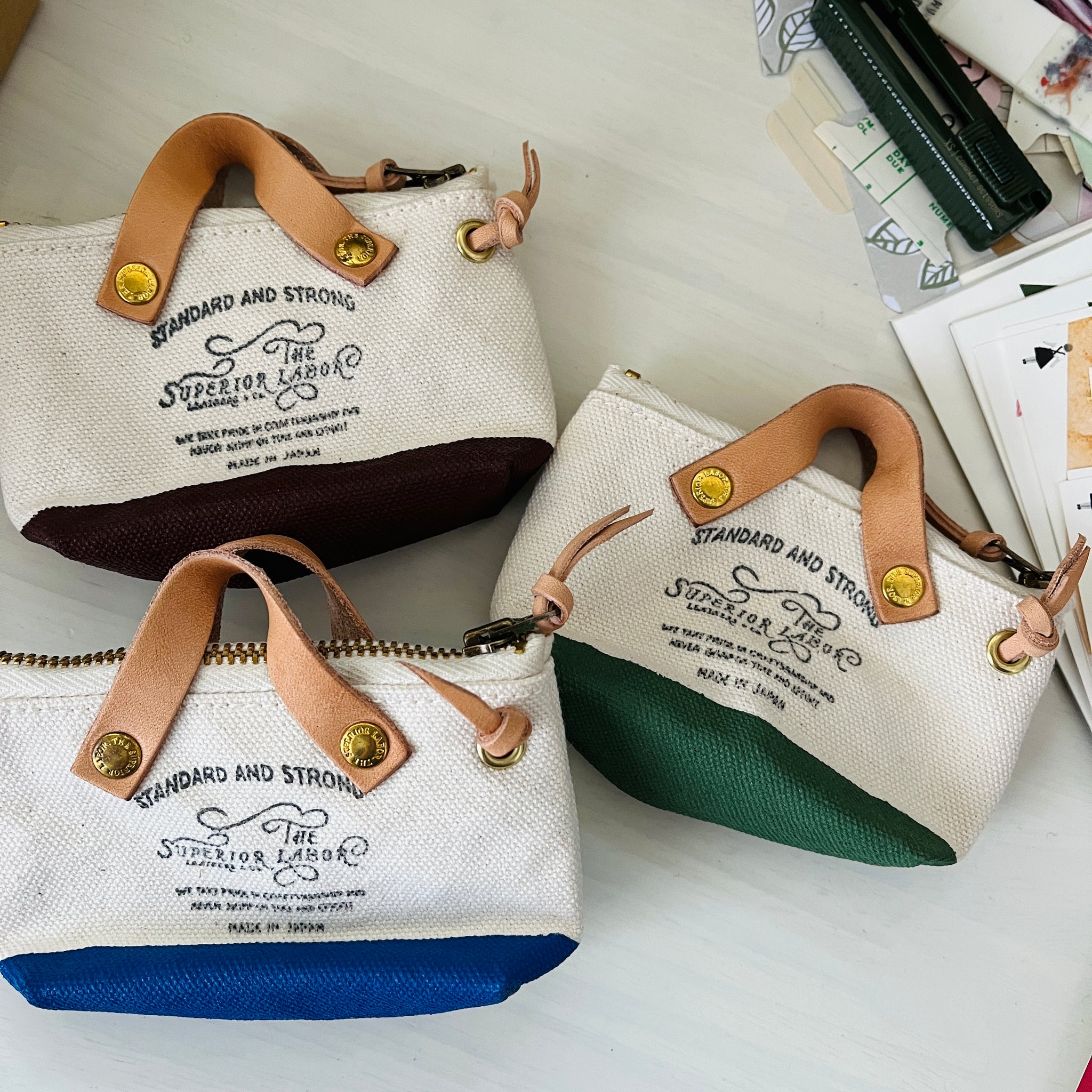 Pouches,Canvas – The Stationery Selection