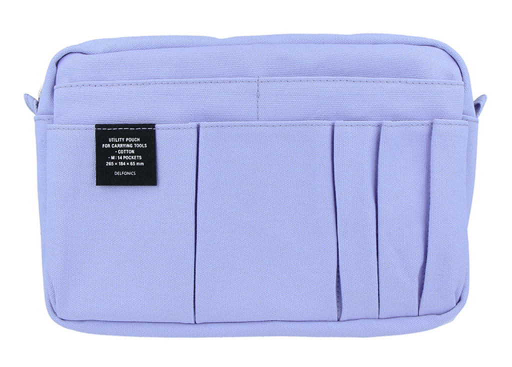 What's In My Pencil Case? ✏️ Delfonics Utility Pouch Size Medium Review 