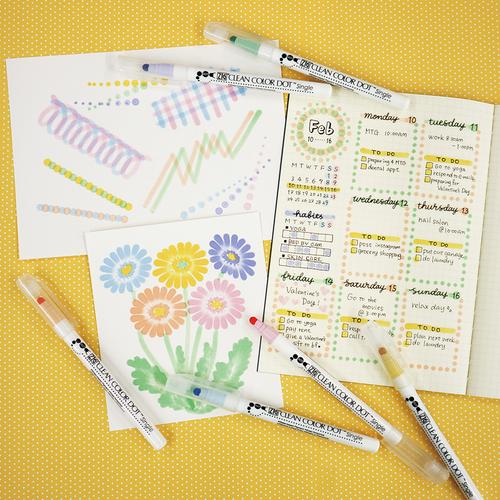 Dotted Journal and Markers Set – KEFF Creations