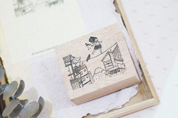 Black Milk Project Rubber Stamp - Tightrope BMP072