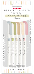 Mildliner Double-Sided Highlighter 2022 Colors