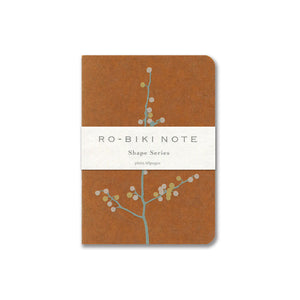 RO-BIKI NOTE SHAPE SERIES - Branch Flowers | Yamamoto Paper