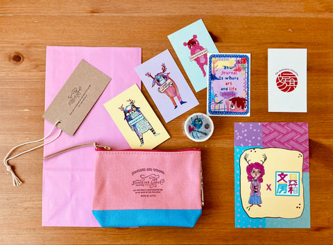 Orange Japanese Stationery Bundle – GretelCreates